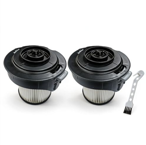 Ersatz-HEPA-Filter für Miele DuoFlex HX1 Akku-Staubsauger, HX-FDF 20, H13, 99,97 % Feinstaubfiltration, waschbar und wiederverwendbar, mit Reinigungsbürste, 2 Stück