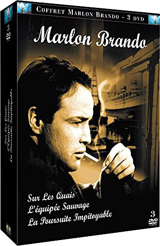 Marlon Brando : Sur le quais ; L'équipée sauvage ; La poursuite impitoyable [FR IMPORT]