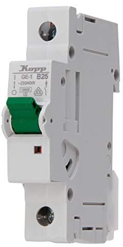 Kopp 722500088 Leitungsschutzschalter 1-polig B-Charakteristik, 25 A
