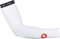 CASTELLI Men's UPF 50 + Light ARM Sleeves Leg Warmers, Weiß, M