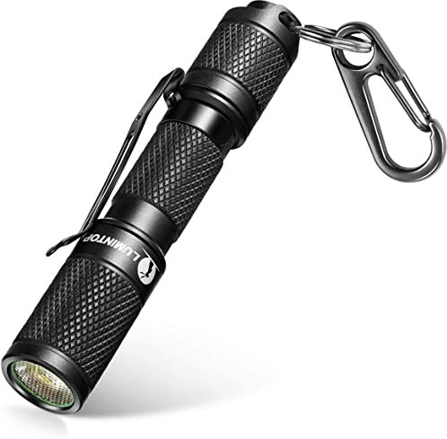 LUMINTOP Tool AAA EDC Taschenlampe, Pocket-Sized Schlüsselanhänger Taschenlampe, Super Bright 110lm, 3 Modi, IPX8 Wasserdicht [5 Jahre Garantie]