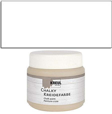 NEU Kreul Chalky Kreidefarbe 150ml Snow White