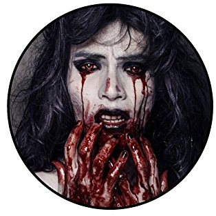 7 Inch Vampire #1 Halloween Spooky Edible Wafer Paper Cake Topper/Decorations