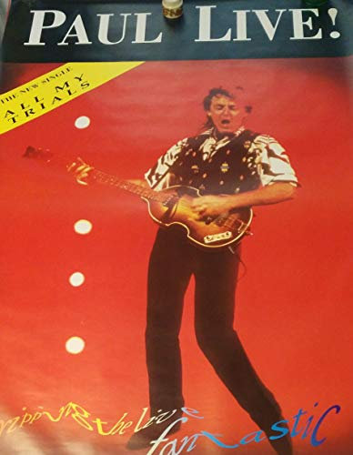 Paul McCartney Tripping the Live Fantastic Giant Promo Poster (101 x 152)