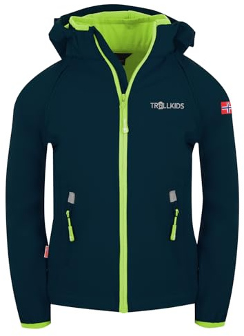 Trollkids Kids Rondane Zip Off Jacket XT 152, Navy