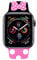 OKTANS Cartoon Mouse Bands for Apple Watch | 38mm | 40mm | Sport Band | IWatch | Cartoons | for Series 6/5/4/3/2/1 (Pink dots) Small