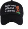 Bigfoot is Real and He Tried to Eat Hat Baumwolle Bigfoot Kostüm Geschenke Baseballmützen Schwarz, schwarz