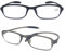 Mcoorn Lesebrille Flexibel Anti Blau Leicht für Herren mit Etui, Lesehilfe Robust Biegsam Entspiegelt, Dioptrien +1,25