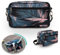 Lenkertasche Fahrradtasche aus bedruckter Plane, mit abnehmbarem Schultergurt, für Frauen Wasserdicht Bike Bag - Design Retro Palma
