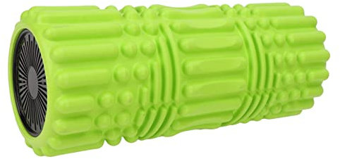 Faszienrolle vibrierend elektrisch, Schaumstoffrolle mit 5 Modi bis 4000 U/min, Tiefenmassage für Schmerzreduktion, Triggerpunkt-Massagegerät