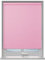 Home In Style 4U Roller blinds Thermal Blackout Roller blind - Trimmable UV Protection Child Safe Home Office Window Blinds Room Darkening shades Pink Blind 120cm wide x 165cm drop
