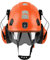 GREEN DEVIL 3-in-1 Forsthelm Schutzhelm Bauhelmdie EN397 entsprechen, Hochfeste ABS-Struktur Helm, mit Visier und Gehörschutz Ohrenschützer, stabile 6-Punkt-Befestigung