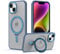 TECHGEAR iPhone 14 Pro Stand Case [Fusion Armour Ring] Premium Hybrid Tough Rugged Protective Magnetic Kickstand Case, Compatible with MagSafe Case for iPhone 14 Pro 6.1 - Light Blue