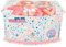 Depesche 12436 TOPModel Cutie Star - Kleines Schmuckkästchen in Rosa, mit Sternen-Muster und Model-Motiv, Schmuckbox mit Spiegel und Klappdeckel