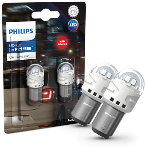 Philips Ultinon Pro3100 LED lampe de signalisation automobile (P21/5W red)