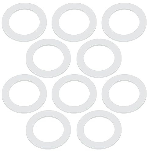 OTOTEC 10PCS Saw Blade Bore Bushing Reduction Ring Conversion Ring Steel Spacer Adapter Ring for Angle Grinders Circular Saw Blades Woodworking Tools 30x20mm