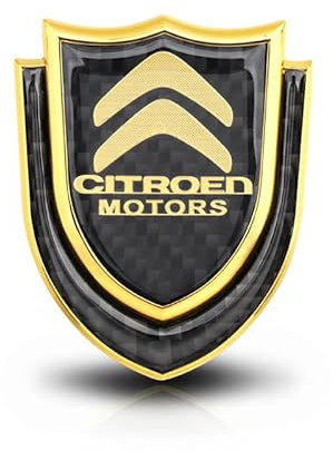 Auto Emblem Aufkleber für Citroen New Sega C4L New Elysee C5 C3XR, Buchstaben Emblem Aufkleber, Auto Body Abzeichen Sticker, Logo Abzeichen Styling Dekorationsaufkleber Zubehör,A