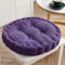Sitzkissen Outdoor, 2er Set Stuhlkissen 45x45cm, Dicke Bodenkissen, Sitzpolster Outdoor für Bank und Gartenstuhl(Runde,Violett,45 x 45 cm)
