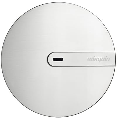 Wirquin Pro - Vidage douche - Dôme Métal Brossé pour Bonde de Douche Ø90 SLIM+ - Wirquin