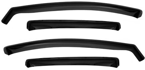 Windabweiser REIN passend für Nissan Qashqai II (J11), 2013-, SUV, unter Dichtung, Schwarz