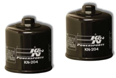 RIDE AND CUSTOM Set di 2 filtri olio premium compatibili con Yamaha YZF-R6 60th Anniversary Edition 2016