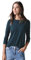 CECIL Damen B321963 Basic Shirt, Oil Blue, M