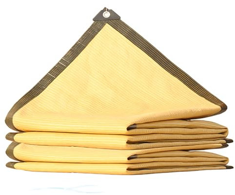 Filet D Ombrage pour Serre 5x3, Voile D'ombrage 4x3 Beige, Voile D'ombrage Rectangulaire avec œillets, pour à Effet Serre Piscine Patio Arrière-Cour Pelouse,2x2m