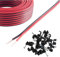 10M Long Reulin - Strand Speaker Cable, 10 M Wire for Home HiFi/Car Audio 0.75mm² 24x0.2 CCA (Black & Red, 10 Metres)