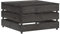 TJROO Terrassenmöbel, 2 Stück, Gartentisch aus Palette, grau, Mittelsofa, Balkon, Lounge, Outdoor-Möbel, Gartensofa für den Außenbereich, aus imprägniertem Kiefernholz