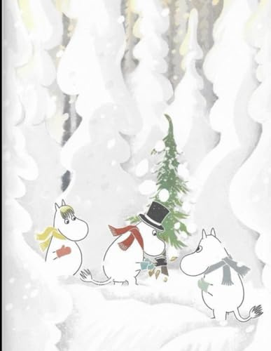 Moomin Journal Notebook Uni Work School Notes Winter 120 lined pages