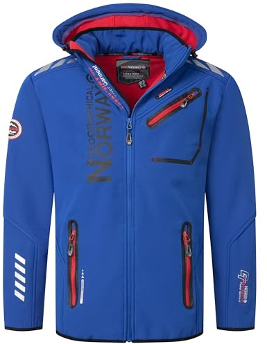 Geographical Norway Herren Softshell Jacke Herbst Winter Outdoor Regen Übergangs Jacke IMS Production