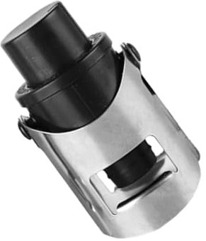 PRETYZOOM 1 Satz Weinkappe Weinflaschenschloss Vakuumstopfen Weinpumpe Weinentfernerpumpe Wein Vakuum Stopfen Weinsparer Verschlüsse Für Weindekanter Weinverschlussstopfen Black 2 Stücke