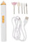 Ponceuse Électrique pour Ongles Machine et Pédicure Portable Vibration Stable pour Ongles Acryliques et Retrait de Vernis Gel