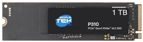 SIMPLETEK - Disques SSD M.2 NVMe PCIe 4.0 de 1 To - Format 2280 - jusqu'à 7 100 Mo/s - Disque SSD interne Gen 4 - P310