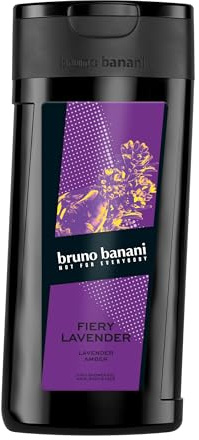 bruno banani Fiery Lavender 3-in-1-Duschgel für Herren, 250ml