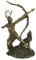 Pacific Giftware braunen Finish Artemis Mond Göttin griechischen Statue Diana