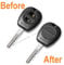 Automobile Locksmith Repair Service Voucher - for Nissan Nats 2 button remote key fob Repair Shell Switches Battery Replacement