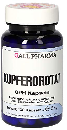 Gall Pharma Kupferorotat GPH Kapseln, 100 Kapseln