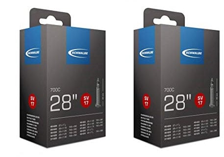 Schwalbe Unisex Sv17 Innenschlauch, Schwarz, 700C