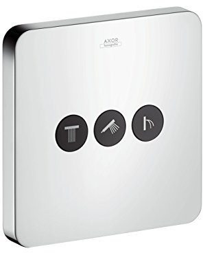 Hansgrohe Absperrventil Unterputz Axor ShowerSelect Fertigset 3 Verbraucher chrom, 36773000