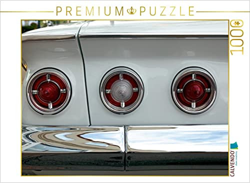 CALVENDO Puzzle Chevrolet Impala 1959, Bischof, Kalifornien, USA 1000 Teile Puzzle quer | 1000 Teile Lege-Größe 64 x 48 cm Foto-Puzzle für glückliche Stunden