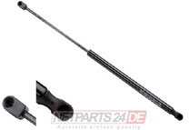 Johns 2x Gasfeder Koffer-/Laderaum Ford Fiesta 08 10/08 - Schwarz Metall Hebefederung
