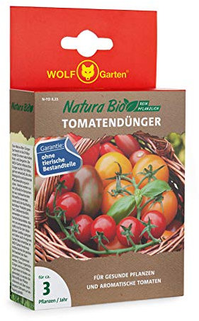 WOLF Garten WOLF-Garten - Natura Bio Tomatendünger N-TO 0,25 für ca. 3 Pflanzen/Jahr; 3853002