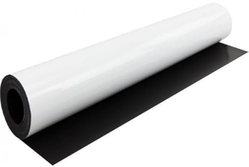 MagFlex® Xtra Flexible Gloss White Magnetic Sheet for Creating Signage and Displays - 620mm Wide - 5m Length
