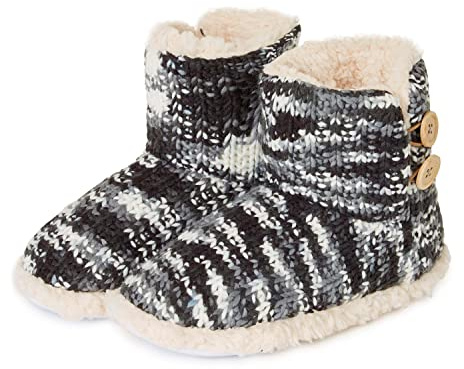 CityComfort Zapatillas Mujer Casa Altas, Pantuflas Mujer Tallas 36-41, Zapatillas de Casa Mujer con Forro Polar