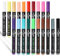 STATIONERY ISLAND Stylo Craie Pour Tableau Noir Effacable, Marqueur Craie Effacable, Feutre Craie pour le Verre Fenêtre, 3MM Lot de 20