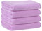 KinHwa Mikrofaser Handtuch 4er Set | Weiche und leichte Microfaser Handtücher, Mikrofaser Badetuch, Super saugfähiges Sporthandtuch| 40cm x 76cm | Reisehandtuch Schnelltrocknend & fusselfrei | Violett