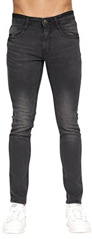 Duck and Cover - Mens 'MAYLEAD' Everyday Essential Slim Fit Jeans (32W / 34L, Black)