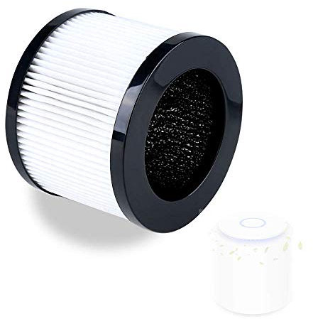 Nobebird Filtro HEPA Sostituzione del Purificatore d'Aria Portatile, Potente Filtro a Doppio Strato H13 ad Alta Efficienza - 1 Confezione