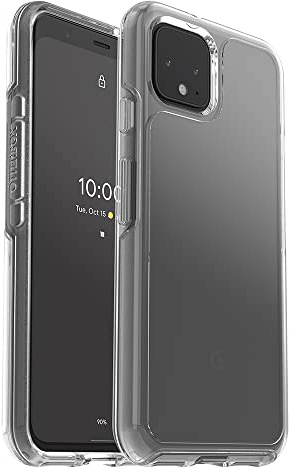 OtterBox for Google Pixel 4, Sleek Drop Proof Protective Clear Case, Symmetry Clear Series, Clear